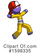 Purple Design Mascot Clipart #1598335 by Leo Blanchette