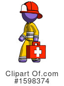 Purple Design Mascot Clipart #1598374 by Leo Blanchette