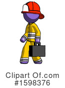 Purple Design Mascot Clipart #1598376 by Leo Blanchette