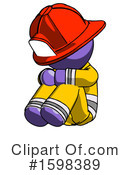Purple Design Mascot Clipart #1598389 by Leo Blanchette