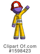 Purple Design Mascot Clipart #1598423 by Leo Blanchette