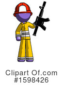 Purple Design Mascot Clipart #1598426 by Leo Blanchette