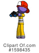 Purple Design Mascot Clipart #1598435 by Leo Blanchette
