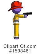 Purple Design Mascot Clipart #1598461 by Leo Blanchette