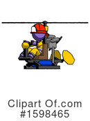 Purple Design Mascot Clipart #1598465 by Leo Blanchette