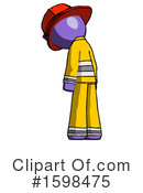 Purple Design Mascot Clipart #1598475 by Leo Blanchette
