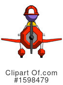 Purple Design Mascot Clipart #1598479 by Leo Blanchette
