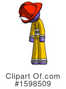 Purple Design Mascot Clipart #1598509 by Leo Blanchette