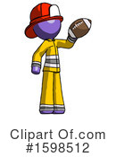 Purple Design Mascot Clipart #1598512 by Leo Blanchette