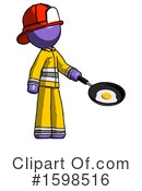 Purple Design Mascot Clipart #1598516 by Leo Blanchette