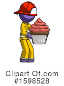 Purple Design Mascot Clipart #1598528 by Leo Blanchette
