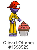 Purple Design Mascot Clipart #1598529 by Leo Blanchette