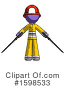 Purple Design Mascot Clipart #1598533 by Leo Blanchette