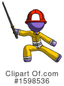 Purple Design Mascot Clipart #1598536 by Leo Blanchette