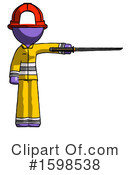 Purple Design Mascot Clipart #1598538 by Leo Blanchette