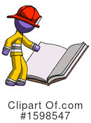 Purple Design Mascot Clipart #1598547 by Leo Blanchette