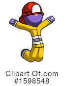 Purple Design Mascot Clipart #1598548 by Leo Blanchette