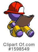 Purple Design Mascot Clipart #1598549 by Leo Blanchette