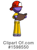 Purple Design Mascot Clipart #1598550 by Leo Blanchette