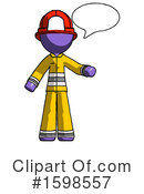 Purple Design Mascot Clipart #1598557 by Leo Blanchette