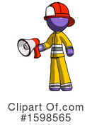 Purple Design Mascot Clipart #1598565 by Leo Blanchette