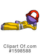 Purple Design Mascot Clipart #1598588 by Leo Blanchette