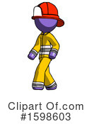 Purple Design Mascot Clipart #1598603 by Leo Blanchette