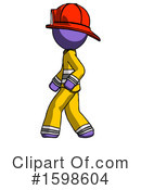 Purple Design Mascot Clipart #1598604 by Leo Blanchette