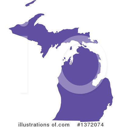 Michigan Clipart #1372074 by Jamers