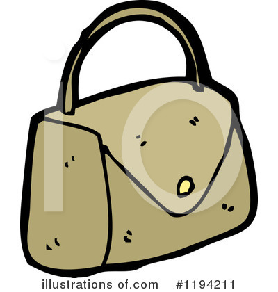 Royalty-Free (RF) Purse Clipart Illustration by lineartestpilot - Stock Sample #1194211