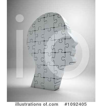 Royalty-Free (RF) Puzzle Clipart Illustration by Mopic - Stock Sample #1092405