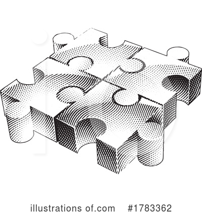 Royalty-Free (RF) Puzzle Clipart Illustration by cidepix - Stock Sample #1783362