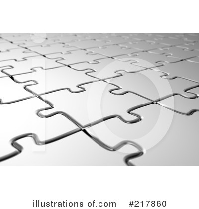 Puzzle Pieces Clipart #217860 by stockillustrations