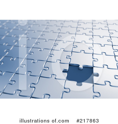 Royalty-Free (RF) Puzzle Clipart Illustration by stockillustrations - Stock Sample #217863
