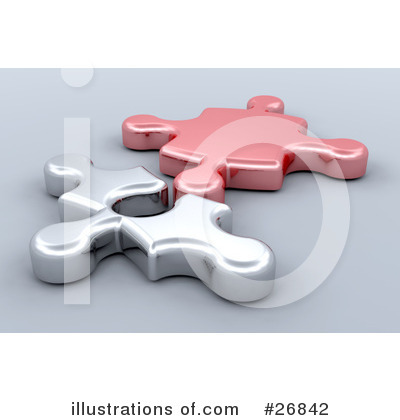 Royalty-Free (RF) Puzzle Clipart Illustration by KJ Pargeter - Stock Sample #26842