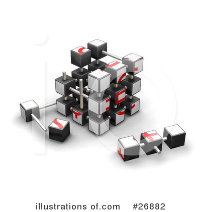 Puzzle Cube Clipart #26882 by KJ Pargeter