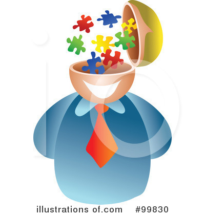 Royalty-Free (RF) Puzzle Clipart Illustration by Prawny - Stock Sample #99830