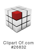 Puzzle Cube Clipart #26832 by KJ Pargeter