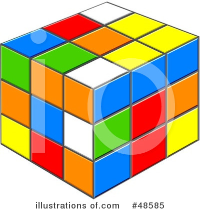 Puzzle Cube Clipart #48585 by Prawny