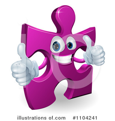 Puzzle Clipart #1104241 by AtStockIllustration
