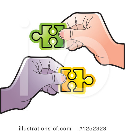Puzzle Pieces Clipart #1252328 by Lal Perera