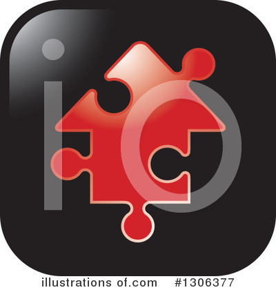 Royalty-Free (RF) Puzzle Piece Clipart Illustration by Lal Perera - Stock Sample #1306377