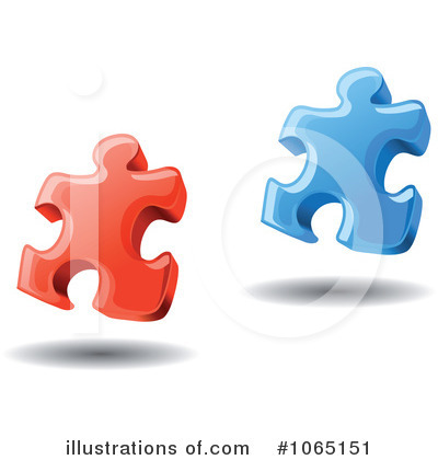 Puzzle Piece Clipart #1065151 by Vector Tradition SM