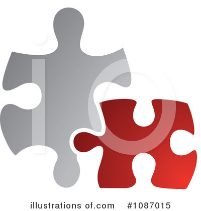 Royalty-Free (RF) Puzzle Pieces Clipart Illustration by TA Images - Stock Sample #1087015