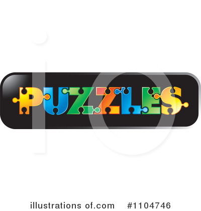 Royalty-Free (RF) Puzzles Clipart Illustration by Lal Perera - Stock Sample #1104746