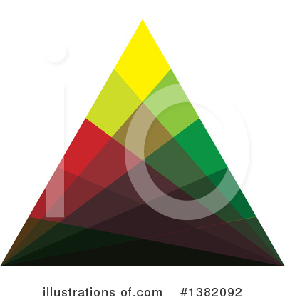 Royalty-Free (RF) Pyramid Clipart Illustration by ColorMagic - Stock Sample #1382092