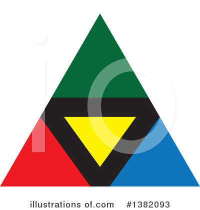 Royalty-Free (RF) Pyramid Clipart Illustration by ColorMagic - Stock Sample #1382093