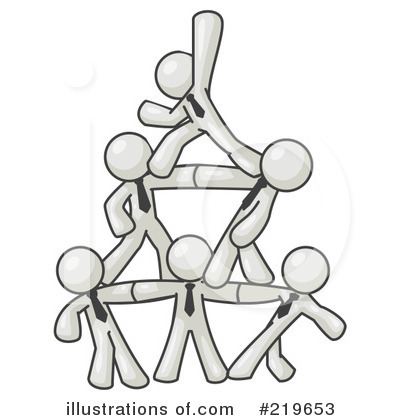 Royalty-Free (RF) Pyramid Clipart Illustration by Leo Blanchette - Stock Sample #219653