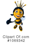 Queen Bee Clipart #1069342 by Julos