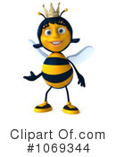 Queen Bee Clipart #1069344 by Julos